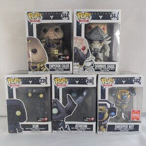 Funko Pop! Games Destiny Lot 342 343 344 239 240 GameStop Exclusive Xur Atheon